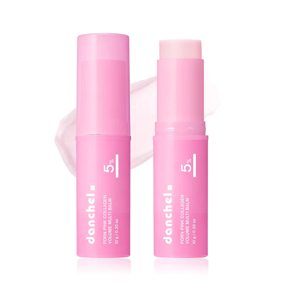 Pink Collagen Glow Balm Stick | Hydrating & Firming Moisturizer