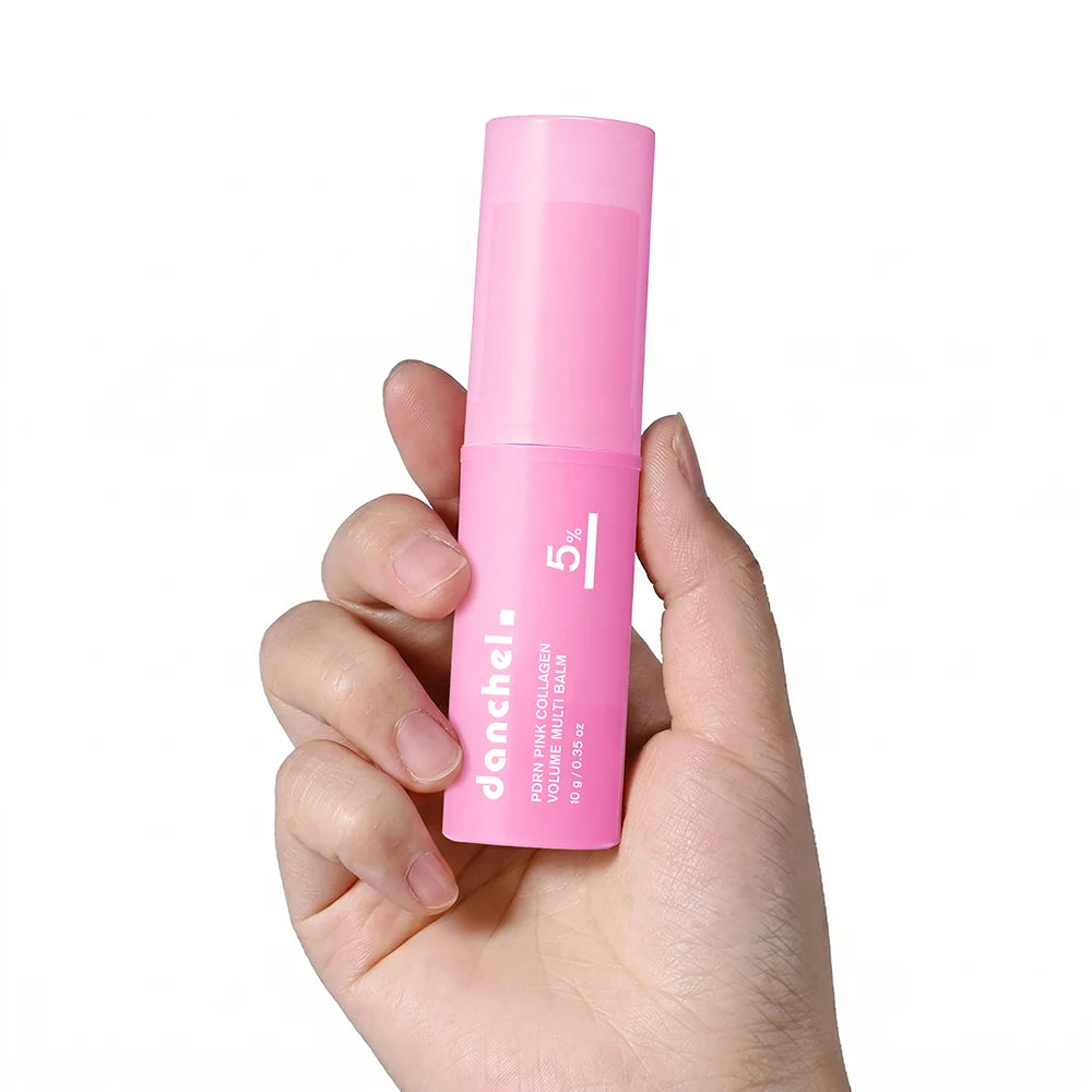 Pink Collagen Glow Balm Stick | Hydrating & Firming Moisturizer